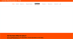 Desktop Screenshot of crownsupplyco.com